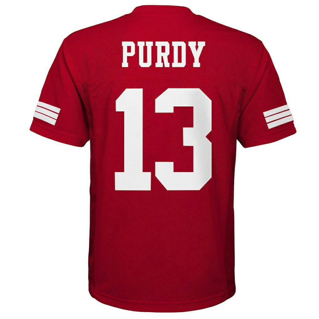 Brock Purdy San Francisco 49ers Youth Replica Player Jersey - Scarlet - NFL