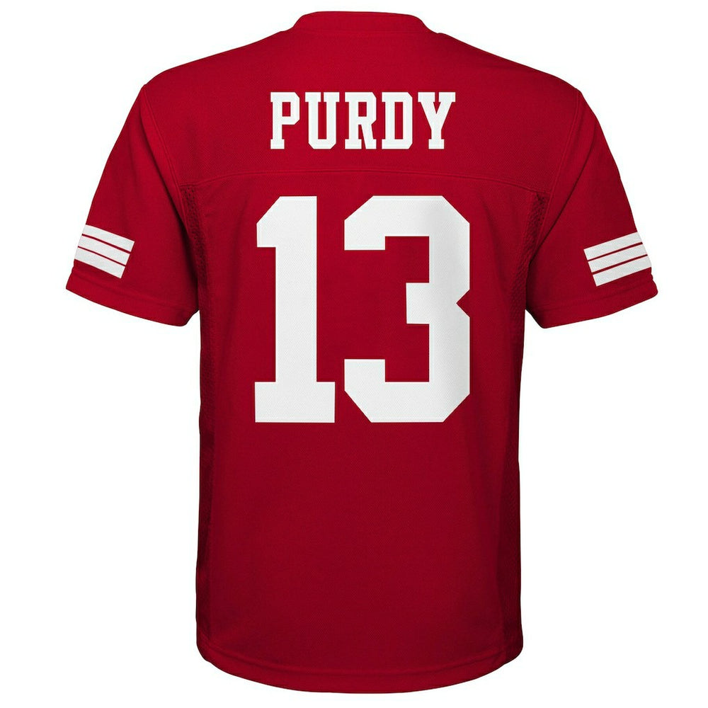 Brock Purdy San Francisco 49ers Youth Replica Player Jersey - Scarlet - NFL