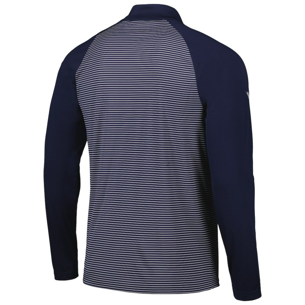 Houston Astros Levelwear Charter Striped Raglan Quarter-Zip Top Discount