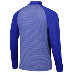 Los Angeles Dodgers Levelwear Charter Striped Raglan Quarter-Zip Top Discount