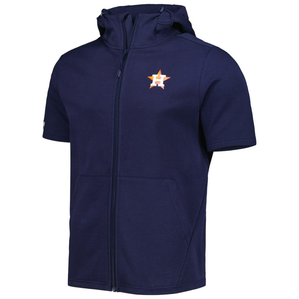 Houston Astros Levelwear Recruit Full-Zip Short Sleeve Hoodie Online