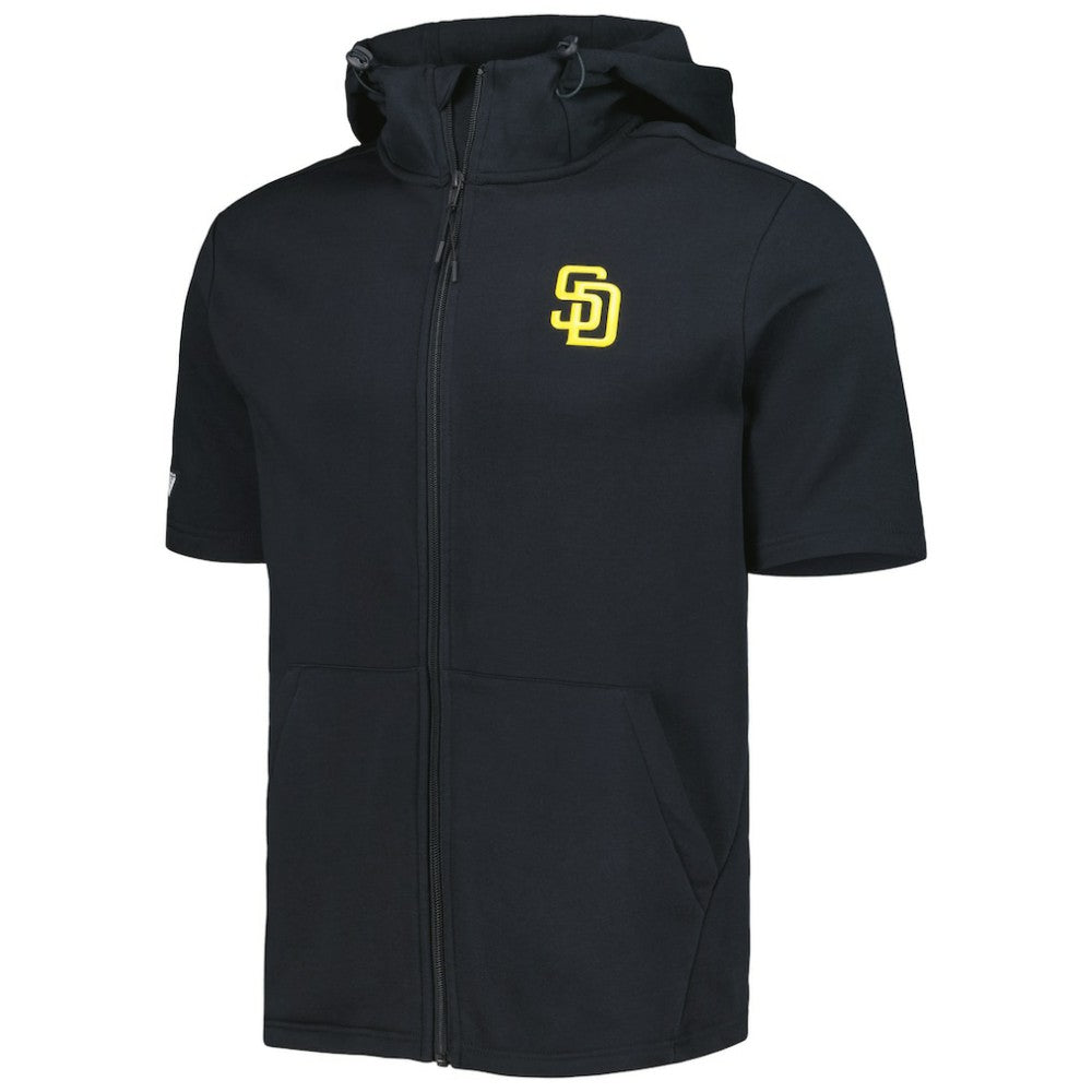 San Diego Padres Levelwear Recruit Full-Zip Short Sleeve Hoodie Near Me