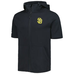 San Diego Padres Levelwear Recruit Full-Zip Short Sleeve Hoodie Near Me