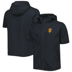 San Francisco Giants Levelwear Recruit Full-Zip Short Sleeve Hoodie Sale