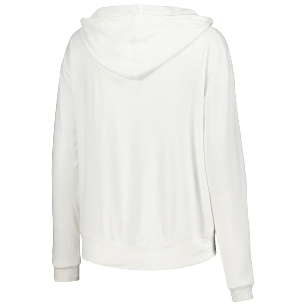 Washington Capitals Concepts Sport Women's Accord Hacci Long Sleeve Hoodie Top - White | NHL online