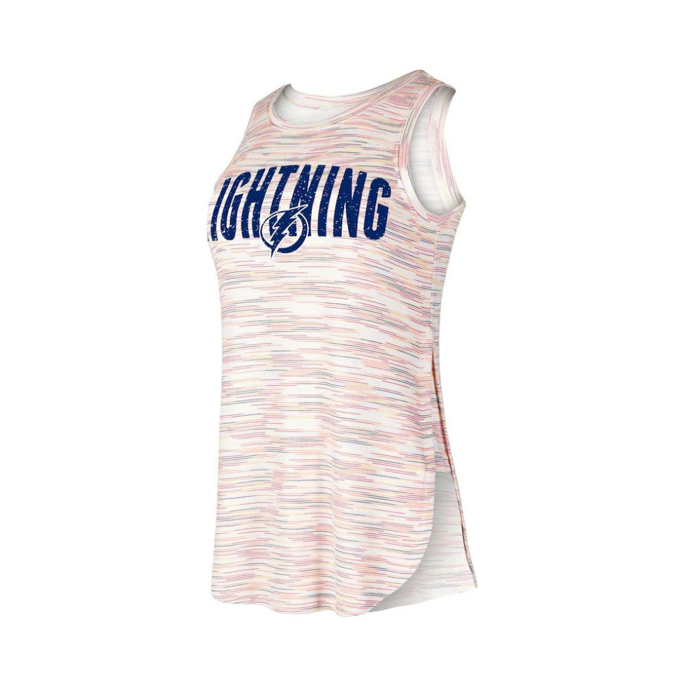 Tampa Bay Lightning Concepts Sport Women's Sunray Multicolor Tri-Blend Tank Top | NHL on sale
