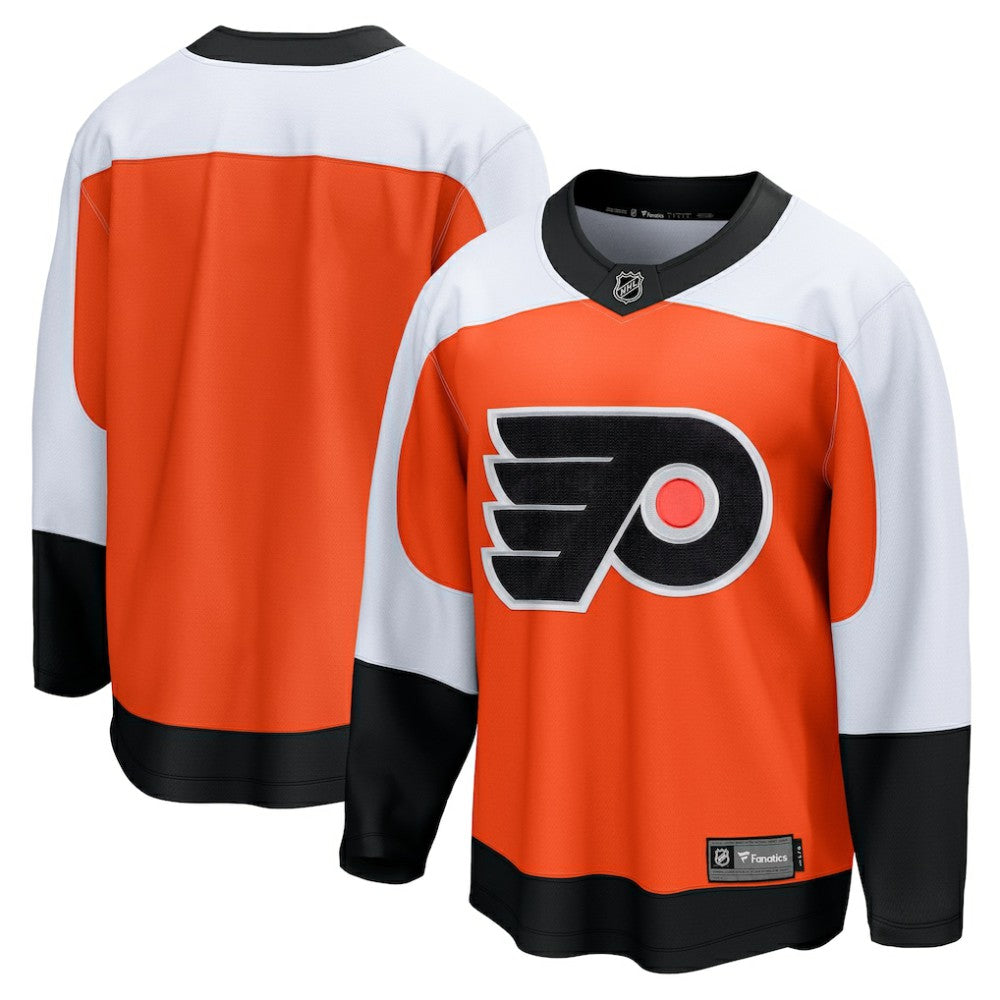 Philadelphia Flyers Fanatics Home Breakaway Jersey - Burnt Orange | Fanatics Clearance