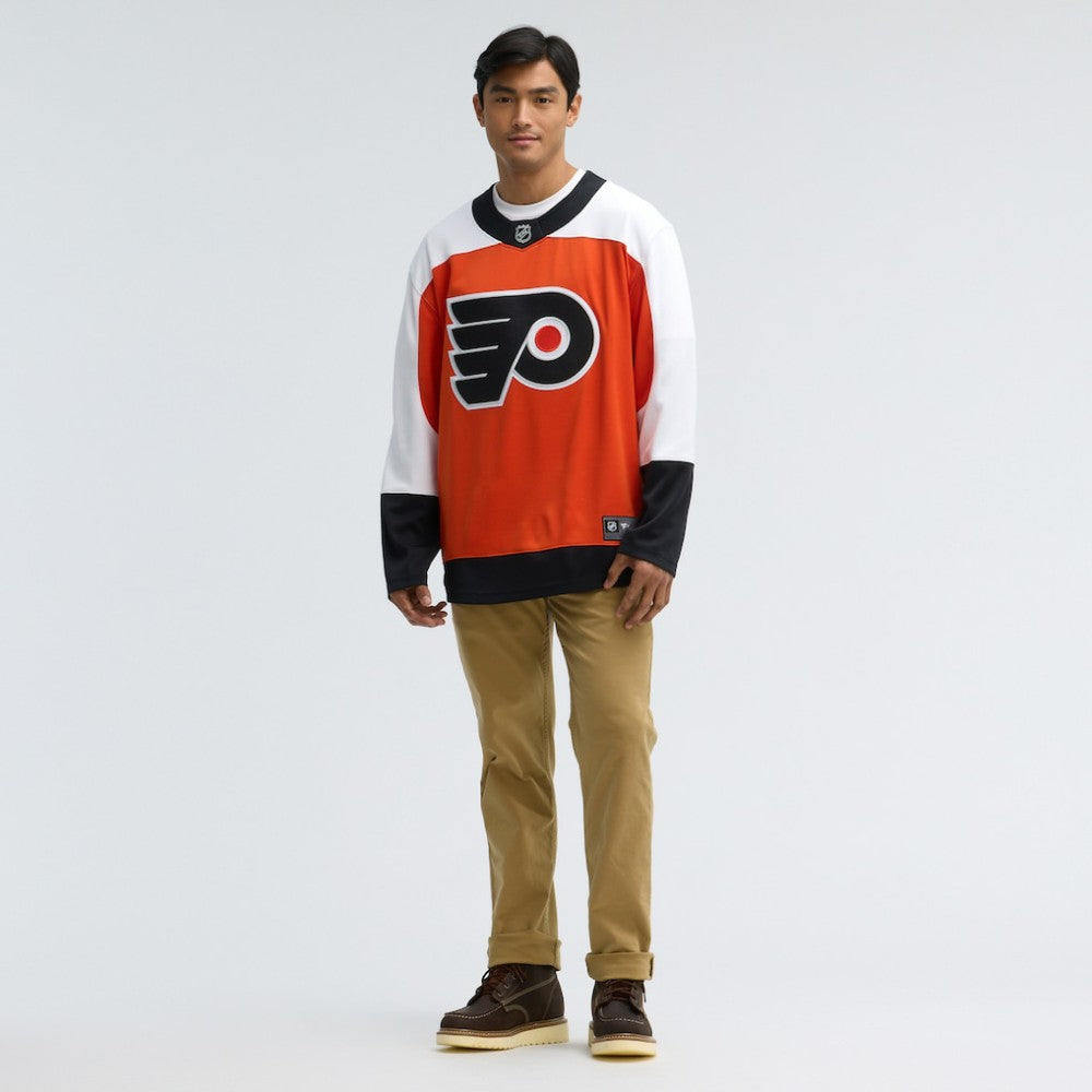 Philadelphia Flyers Fanatics Home Breakaway Jersey - Burnt Orange | Fanatics Clearance
