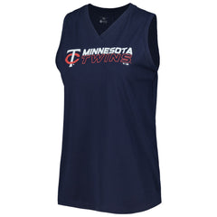 Minnesota Twins Levelwear Women's Paisley Chase V-Neck Tank Top Online
