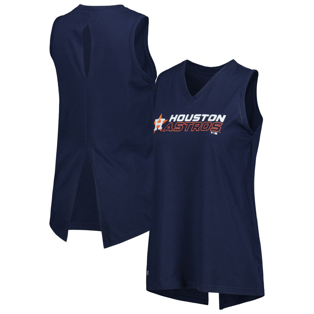 Houston Astros Levelwear Women's Paisley Chase V-Neck Tank Top Online