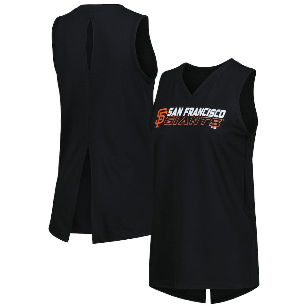 San Francisco Giants Levelwear Women's Paisley Chase V-Neck Tank Top Discount