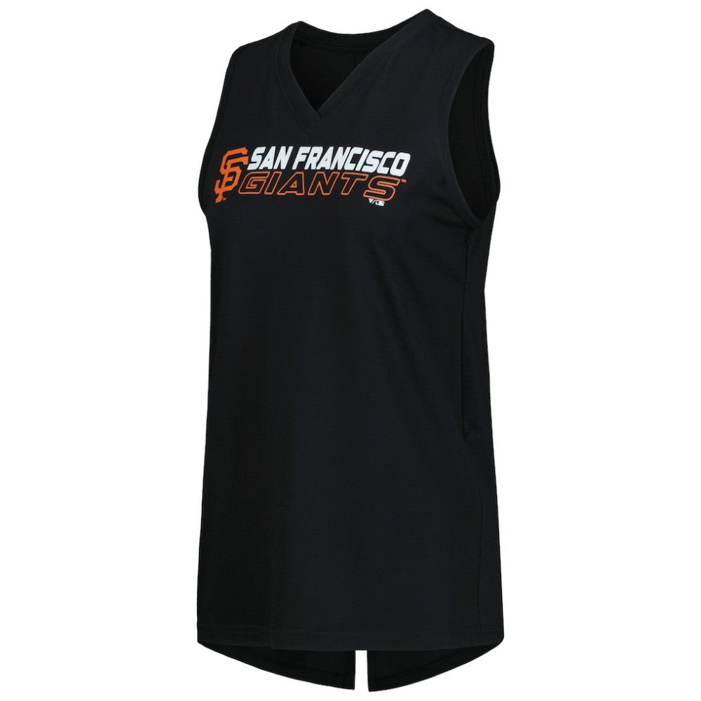 San Francisco Giants Levelwear Women's Paisley Chase V-Neck Tank Top Discount