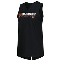 San Francisco Giants Levelwear Women's Paisley Chase V-Neck Tank Top Discount