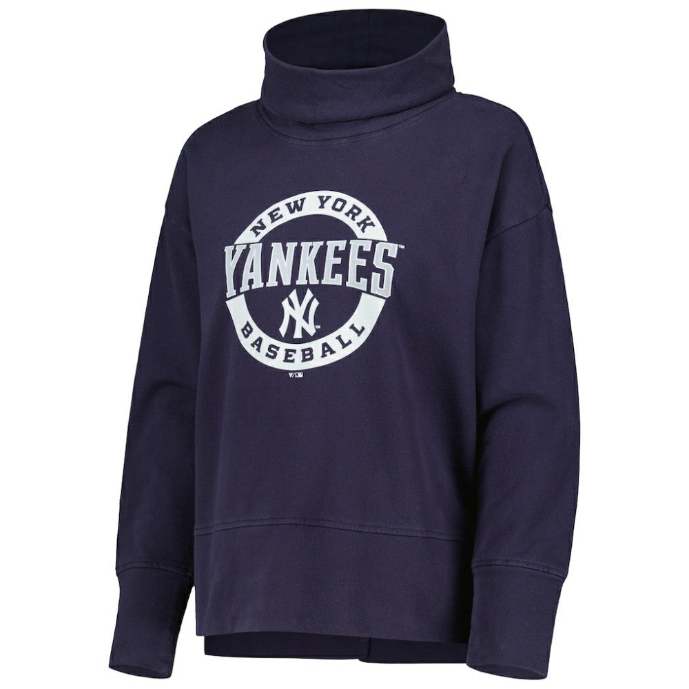 New York Yankees Levelwear Women's Sunset Farm Team Pullover Sweatshirt for sale