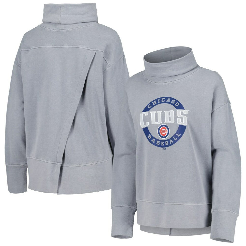 Chicago Cubs Levelwear Women's Sunset Farm Team Pullover Sweatshirt Online