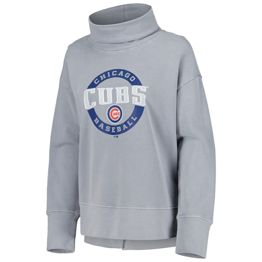 Chicago Cubs Levelwear Women's Sunset Farm Team Pullover Sweatshirt Online