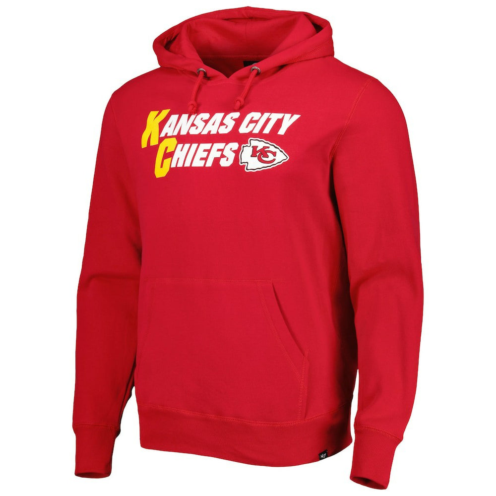 Kansas City Chiefs '47 Regional Headline Pullover Hoodie - Red - 47 brand