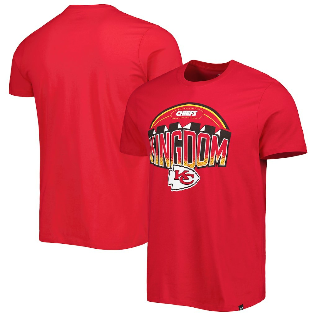 Kansas City Chiefs '47 Team Regional Super Rival T-Shirt - Red - 47 brand