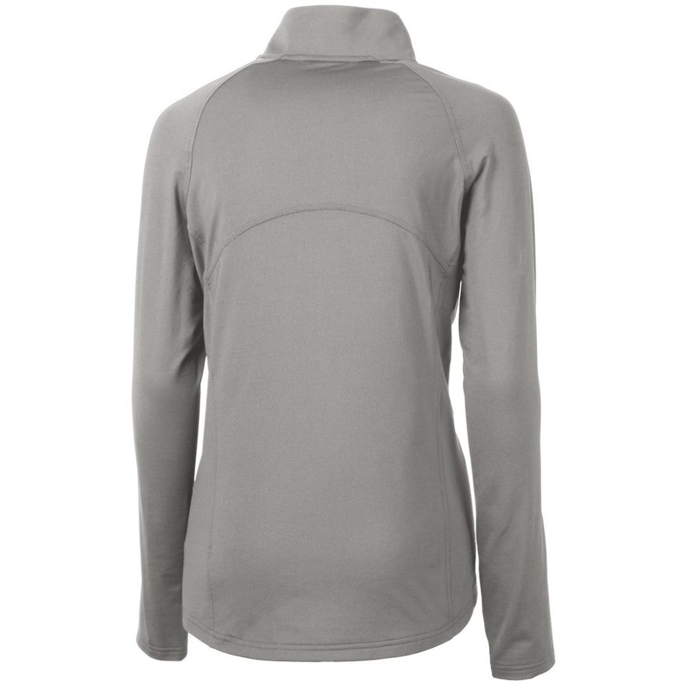 Minnesota Twins Cutter & Buck Women's Adapt Eco Knit Stretch Half-Zip Logo Pullover Top for sale