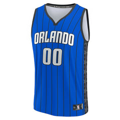 Fanatics Orlando Magic Youth Fast Break Replica Custom Jersey Statement Edition Blue