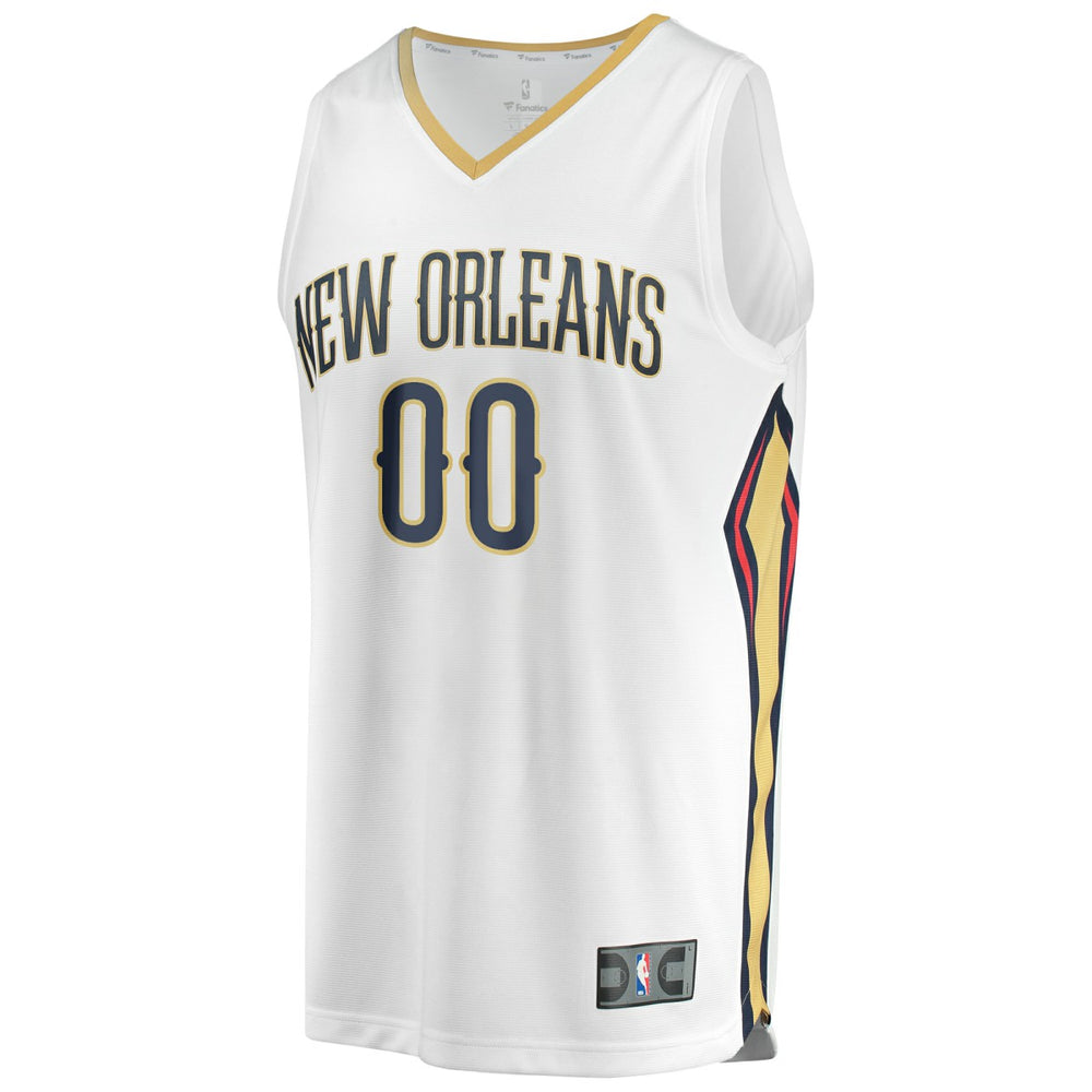Fanatics New Orleans Pelicans Unisex Custom Fast Break Jersey Association Edition White