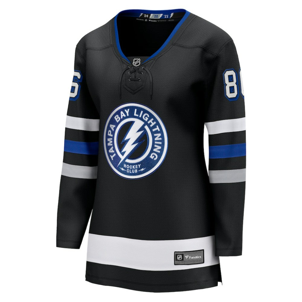 Nikita Kucherov Tampa Bay Lightning Fanatics Women's Breakaway Jersey - Black | Fanatics Lifestyle