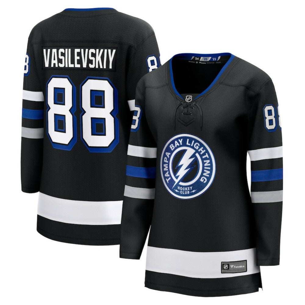 Andrei Vasilevskiy Tampa Bay Lightning Fanatics Women's Breakaway Jersey - Black | Fanatics discount