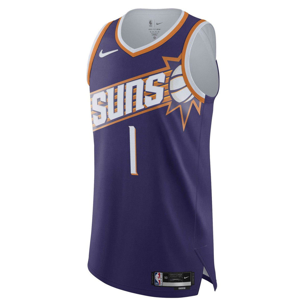 Nike Devin Booker Phoenix Suns Authentic Jersey Icon Edition Purple