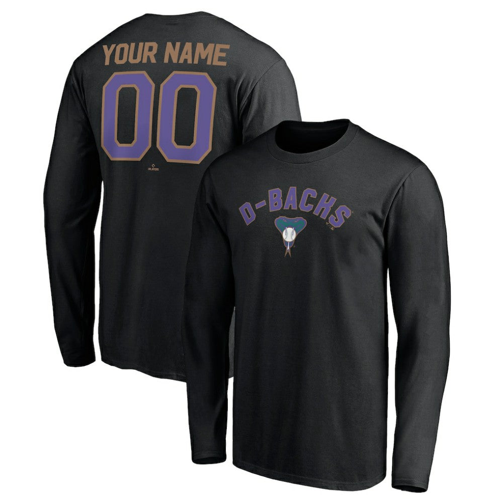 Arizona Diamondbacks Personalized Cooperstown Collection Winning Streak Long Sleeve T-Shirt Near Me