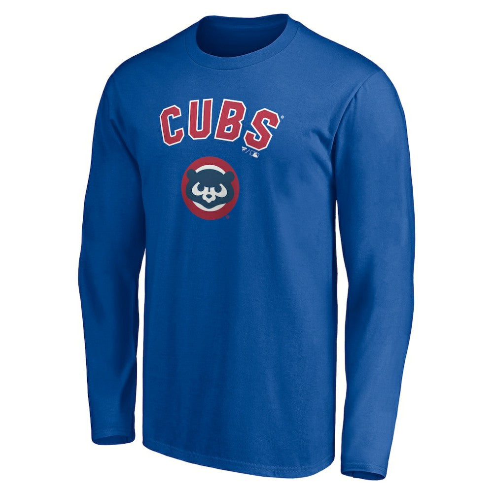 Chicago Cubs Personalized Cooperstown Collection Winning Streak Long Sleeve T-Shirt Outlet