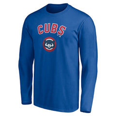 Chicago Cubs Personalized Cooperstown Collection Winning Streak Long Sleeve T-Shirt Outlet