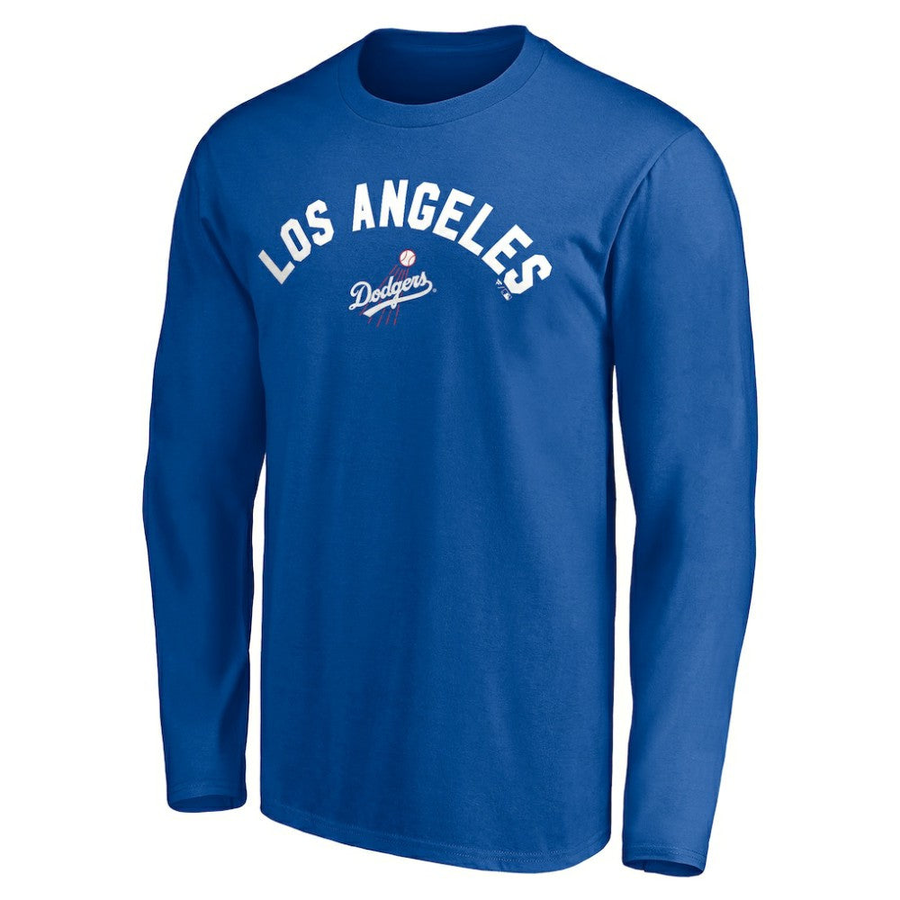Los Angeles Dodgers Personalized Cooperstown Collection Winning Streak Long Sleeve T-Shirt Sale