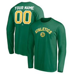 Athletics Personalized Cooperstown Collection Winning Streak Long Sleeve T-Shirt Near Me