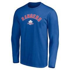 Texas Rangers Personalized Cooperstown Collection Winning Streak Long Sleeve T-Shirt Outlet