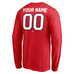 Washington Nationals Personalized Cooperstown Collection Winning Streak Long Sleeve T-Shirt Discount