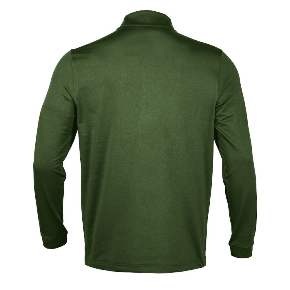 Minnesota Wild Levelwear NHL x PGA Scout Midlayer Quarter-Zip Pullover Top - Hunter Green | NHL Lifestyle