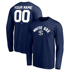 Chicago White Sox Personalized Cooperstown Collection Alternate Winning Streak Long Sleeve T-Shirt Outlet