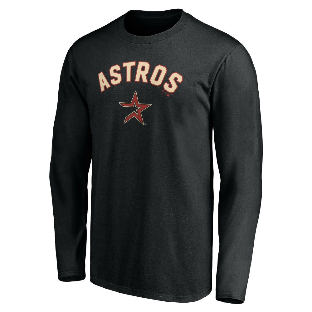 Houston Astros Personalized Cooperstown Collection Alternate Winning Streak Long Sleeve T-Shirt Discount