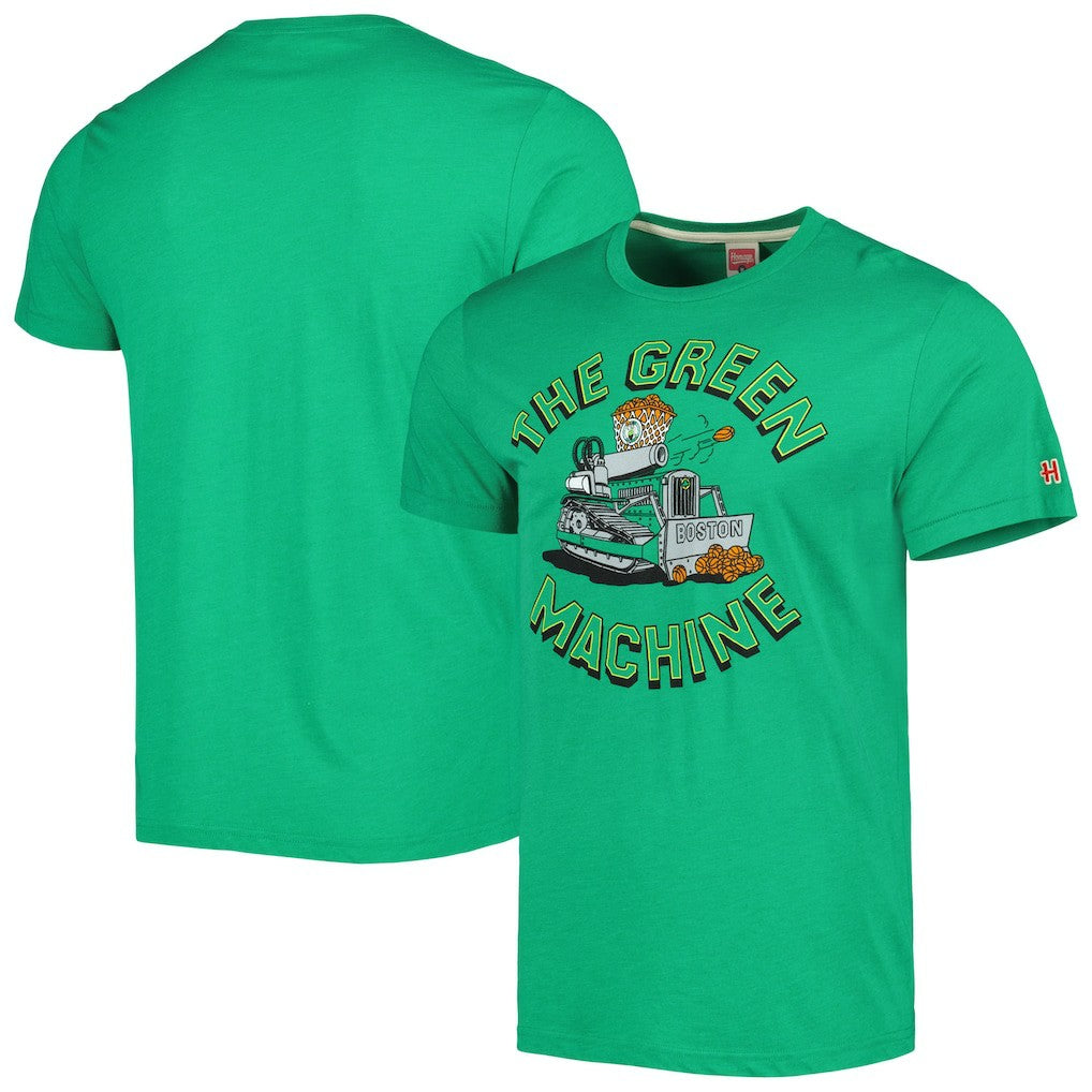 Boston Celtics Homage Unisex Hometown Hyper Local Tri-Blend T-Shirt Green