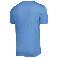 Dallas Mavericks Homage Unisex Team Mascot Tri-Blend T-Shirt Light Blue