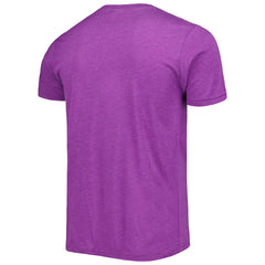 Sacramento Kings Homage Unisex Team Mascot Tri-Blend T-Shirt Purple
