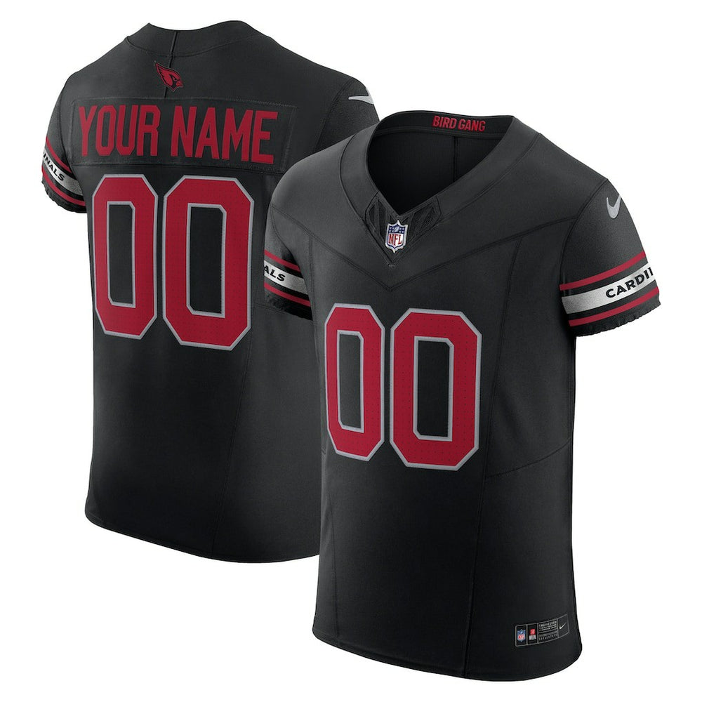 Arizona Cardinals Vapor F.U.S.E. Elite Custom Jersey - Black - Nike
