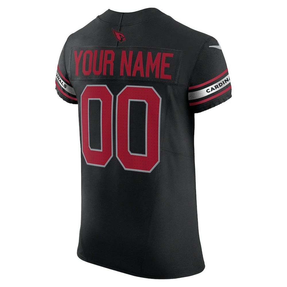 Arizona Cardinals Vapor F.U.S.E. Elite Custom Jersey - Black - Nike