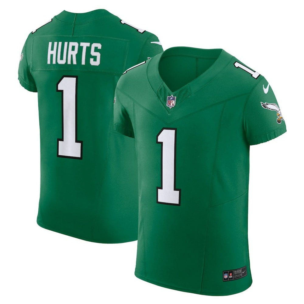 Jalen Hurts Philadelphia Eagles 2nd Alternate Vapor F.U.S.E. Elite Jersey - Kelly Green - Nike