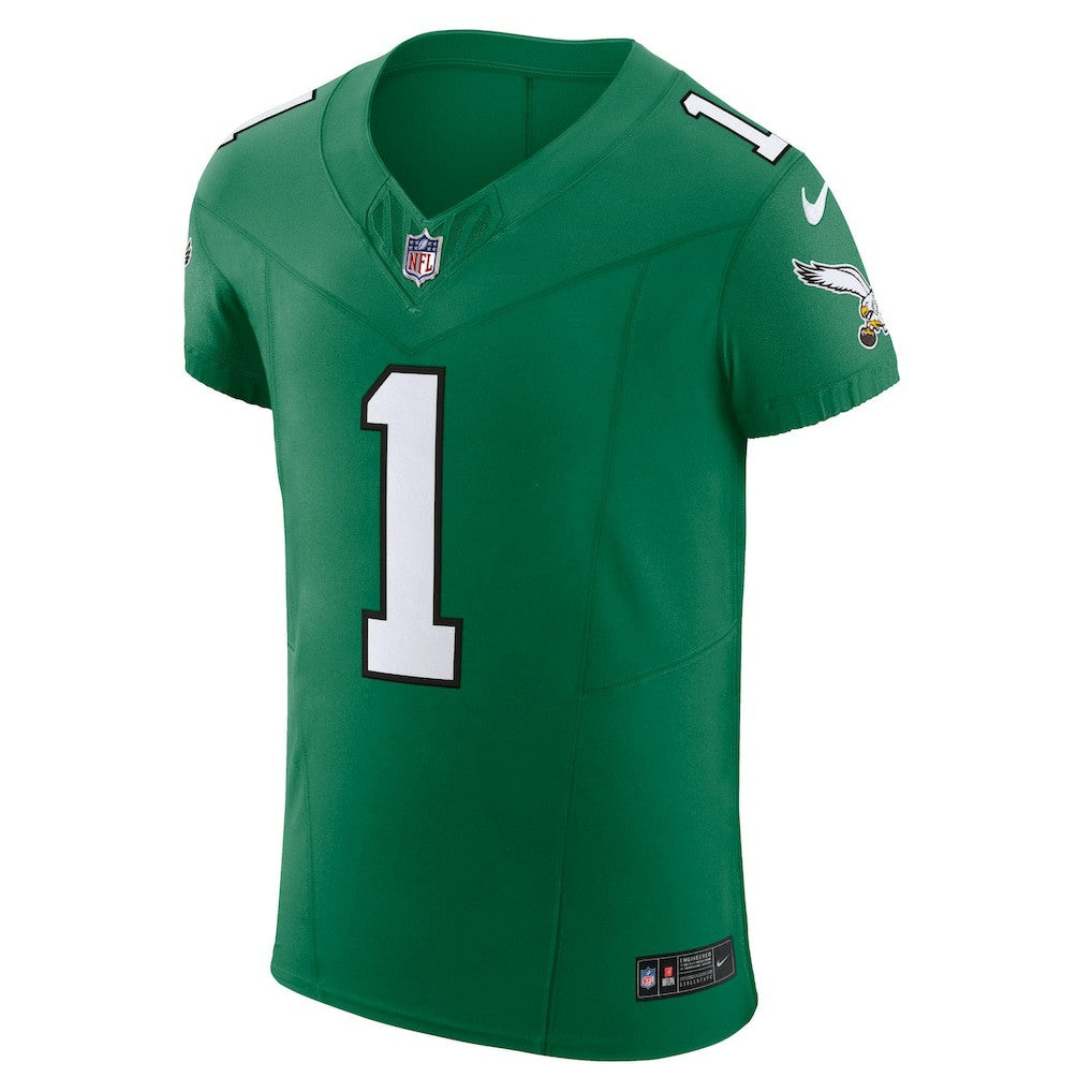 Jalen Hurts Philadelphia Eagles 2nd Alternate Vapor F.U.S.E. Elite Jersey - Kelly Green - Nike