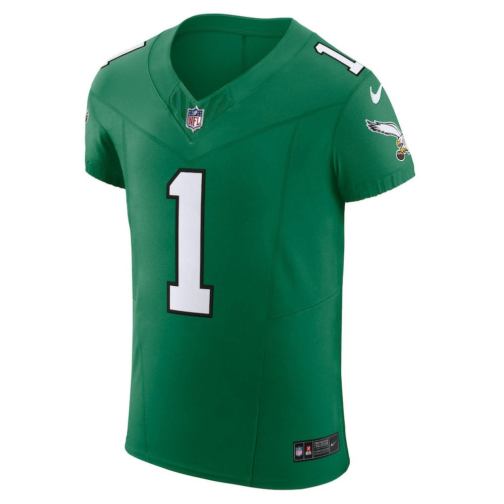 Jalen Hurts Philadelphia Eagles 2nd Alternate Vapor F.U.S.E. Elite Jersey - Kelly Green - Nike