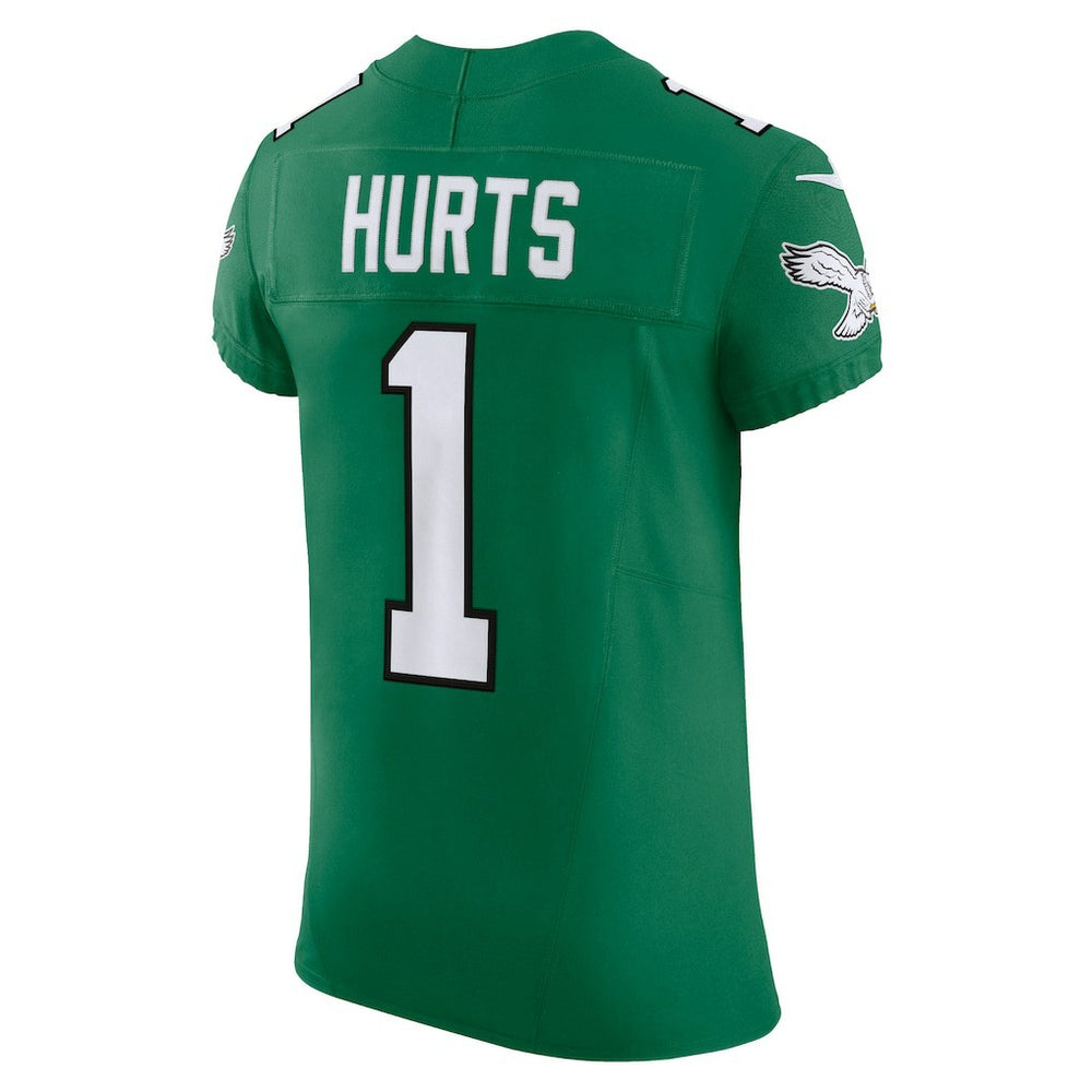 Jalen Hurts Philadelphia Eagles 2nd Alternate Vapor F.U.S.E. Elite Jersey - Kelly Green - Nike