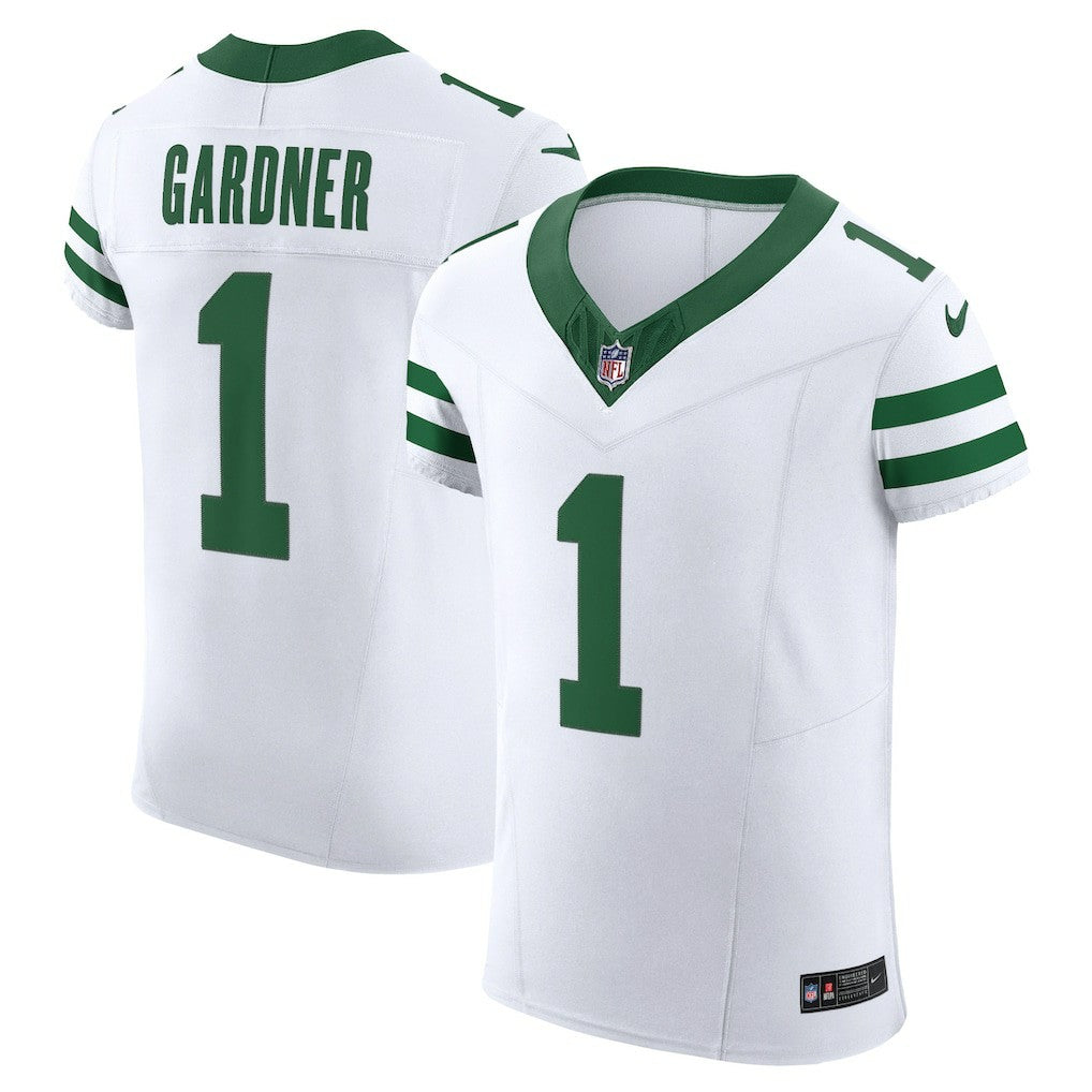 Ahmad Sauce Gardner New York Jets Alternate Vapor F.U.S.E. Elite Jersey - White - Nike