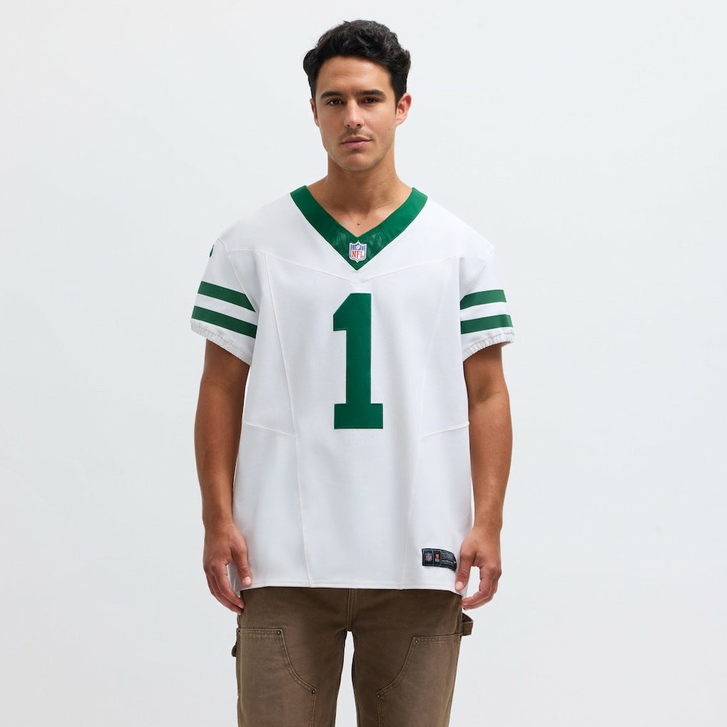 Ahmad Sauce Gardner New York Jets Alternate Vapor F.U.S.E. Elite Jersey - White - Nike