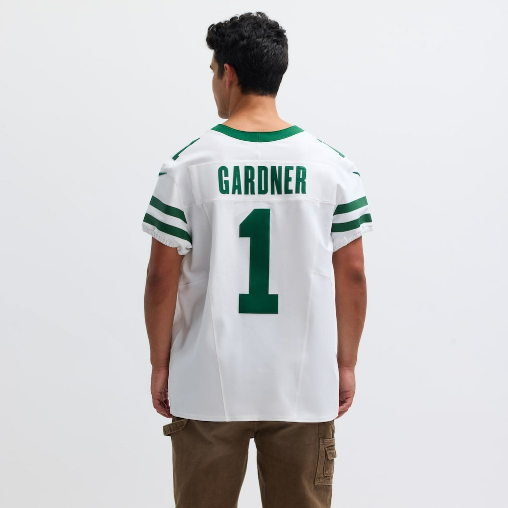 Ahmad Sauce Gardner New York Jets Alternate Vapor F.U.S.E. Elite Jersey - White - Nike